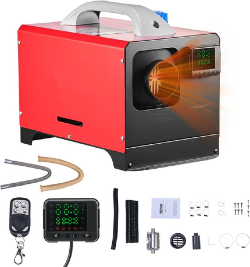 💥Only $45.99 Last Day Promotion!-8KW Diesel Heater All in One, Diesel Air Heater with Bluetooth App Control