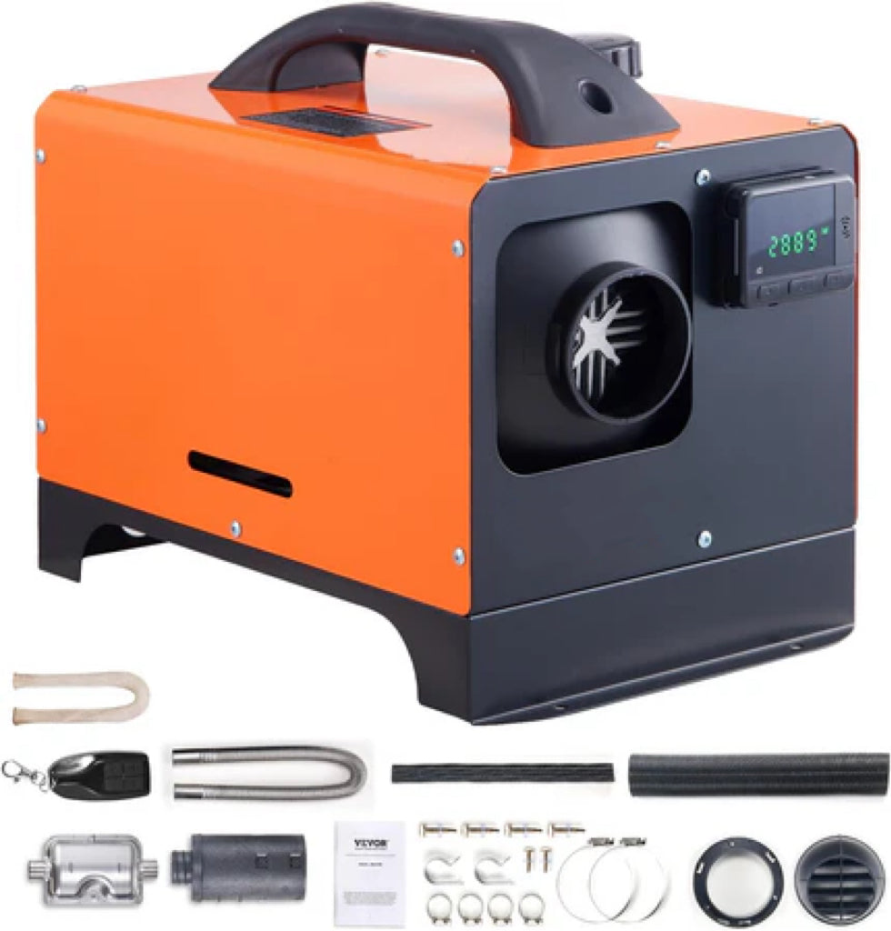 💥Only $45.99 Last Day Promotion!-8KW Diesel Heater All in One, Diesel Air Heater with Bluetooth App Control