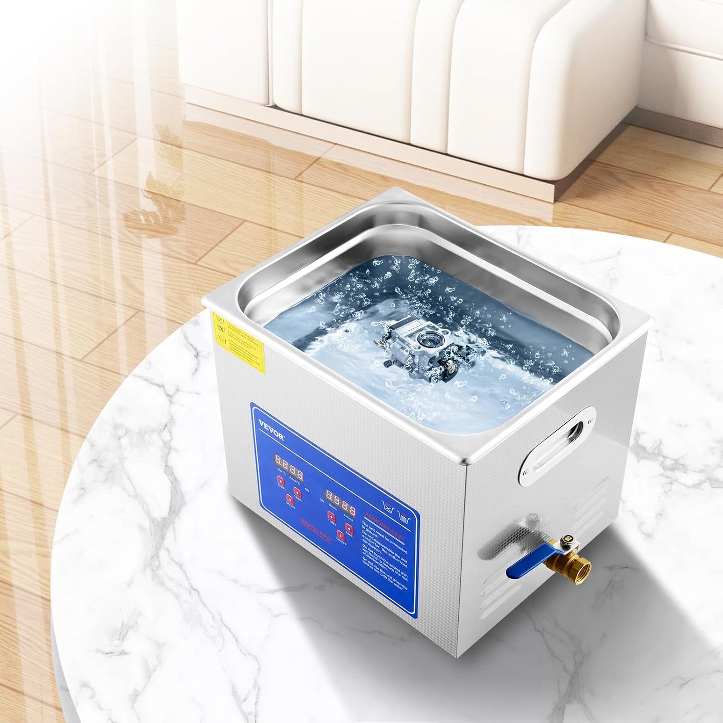 💥Only $39.99 Last Day Promotion!-Ultrasonic Cleaner 6L Ultrasonic Vinyl Cleaner