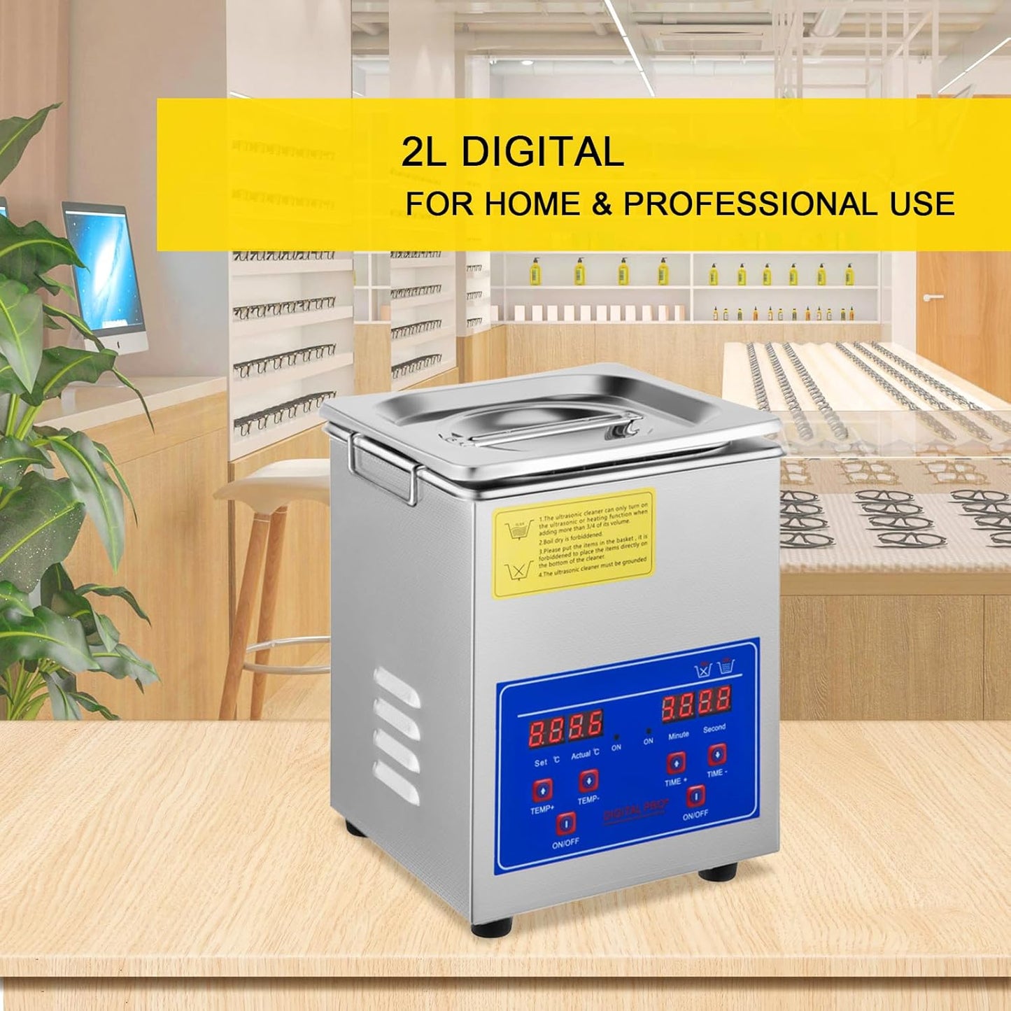 💥Only $39.99 Last Day Promotion!-Ultrasonic Cleaner 6L Ultrasonic Vinyl Cleaner