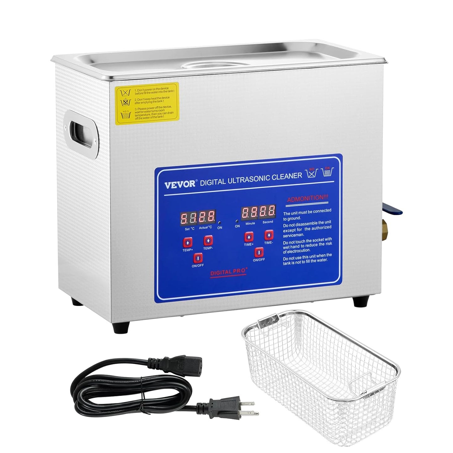 💥Only $39.99 Last Day Promotion!-Ultrasonic Cleaner 6L Ultrasonic Vinyl Cleaner