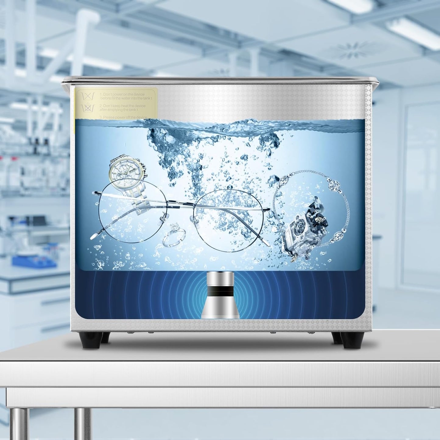 💥Only $39.99 Last Day Promotion!-Ultrasonic Cleaner 6L Ultrasonic Vinyl Cleaner