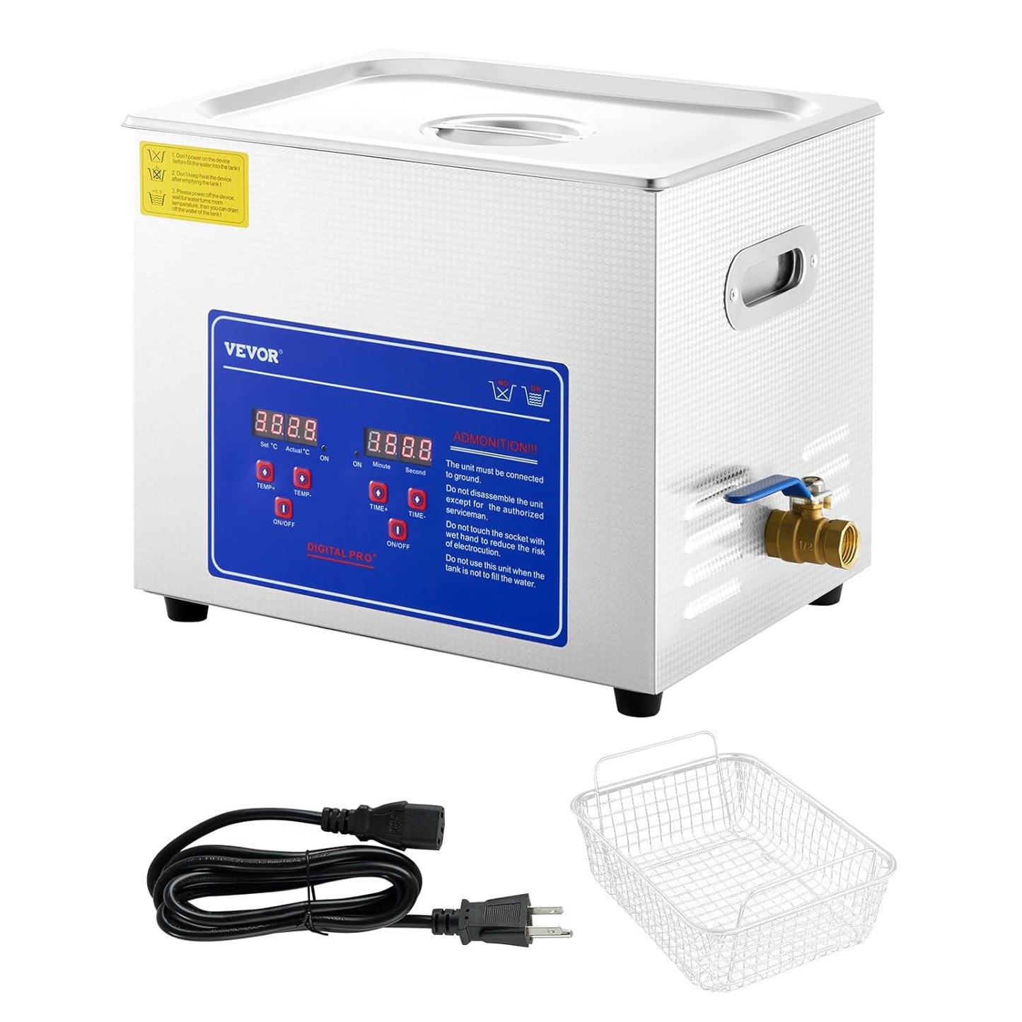 💥Only $39.99 Last Day Promotion!-Ultrasonic Cleaner 6L Ultrasonic Vinyl Cleaner