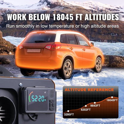 💥Only $45.99 Last Day Promotion!-8KW Diesel Heater All in One, Diesel Air Heater with Bluetooth App Control